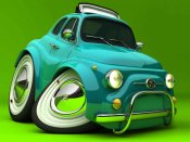 Fiat 500 3D