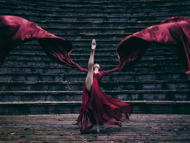 The scarlet ballerina (click to view)
