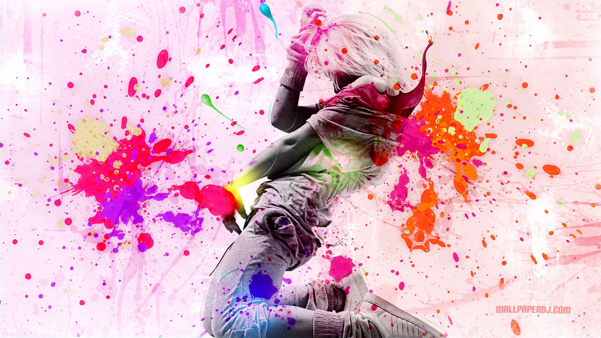 1920x1080 Dancing With Colors wallpaper, music and dance wallpapers