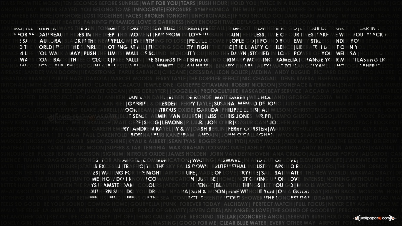 Trance Music Saves My Soul  HD and Wide Wallpapers